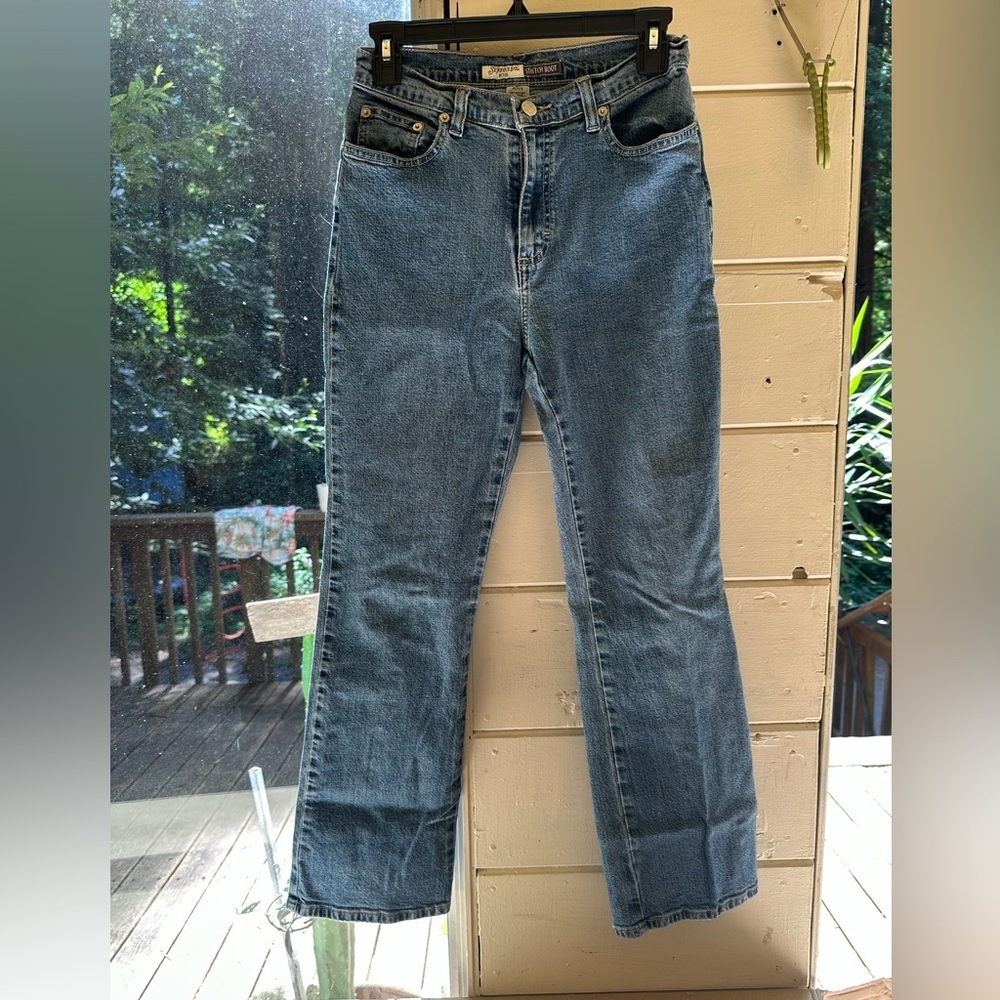 St. John's Bay-Stretch Boot Cut-Denim Jeans-Size 6P